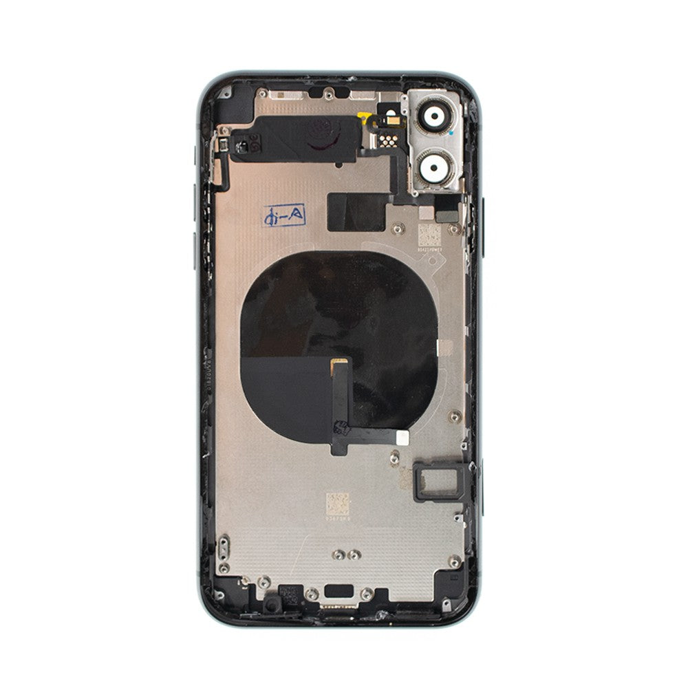 Rear Housing with Small Parts for iPhone 11 (Purple)-Black Rear Housing with Small Parts for iPhone 11 (Purple)-Black